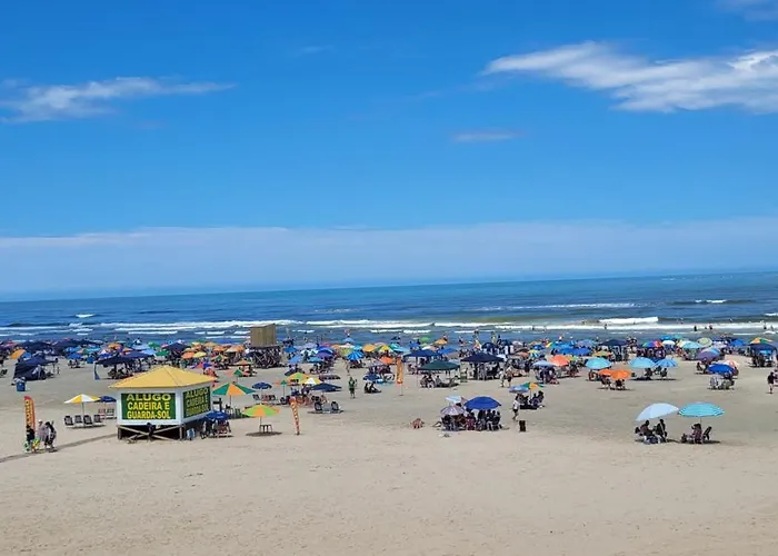 Dunas Flat 405 Com Vista Mar, Limpeza Diaria E Roupas De Cama E Banho